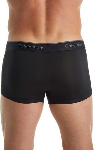 Calvin Klein mens Stretch Microfiber Multipack Low Rise Trunks in Saudi Arabia