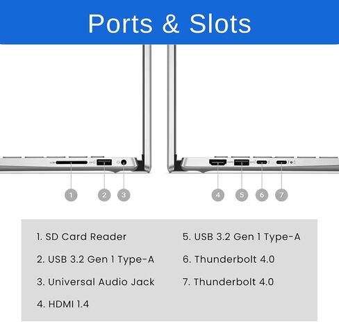 أحدث كمبيوتر محمول Dell Inspiron مقاس 16 بوصة 7630 قابل للتحويل 2 في 1 مع قلم ستايلس، وشاشة لمس FHD+، وIntel Core i7-1360P، وذاكرة وصول عشوائي DDR5 سعة 16 جيجابايت، وذاكرة وصول عشوائي PCIe SSD بسعة 512 جيجابايت، وقارئ بطاقة SD، ولوحة مفاتيح بإضاءة خلفية،  in Kuwait