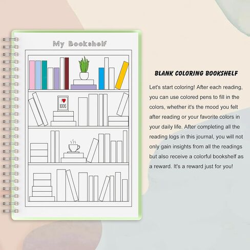snootion Reading Journal - Book Journal Reading Log for Review and Track Your Reading Progress - Gift Book Accessories for Book Lovers and Voracious Readers-52 Books, A5 Size (Black Golden) in Saudi Arabia