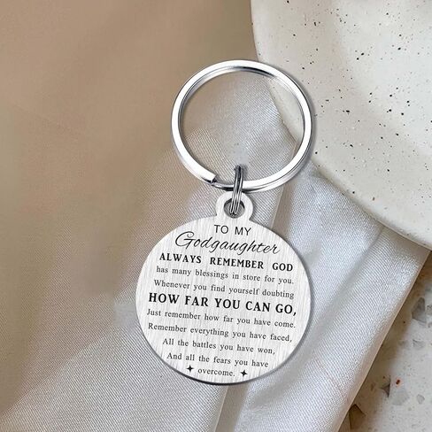 هدايا تنويه للابنة الروحية - ميدالية مفاتيح الابنة الروحية - هدايا التخرج لأعياد الميلاد والتعميد من الأب الروحي in Kuwait