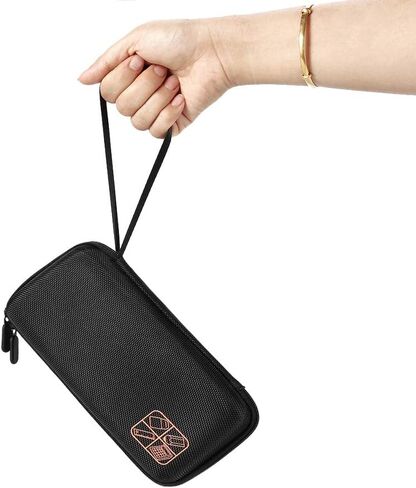 BOVKE Scientific Calculator Carrying Case Replacement for Texas Instruments TI-30X IIS 2-Line Scientific BA II Plus Financial Calculator, Black in Saudi Arabia