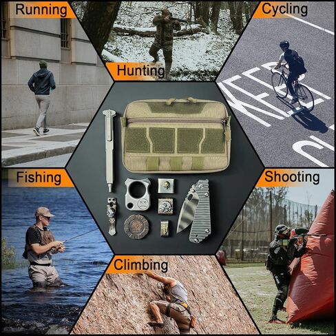 Tactical Chest Rig Bag, Lightweight Running Vest for Men Women 600D Nylon Chest Pack Utility EDC Molle Chest Pouch in Saudi Arabia