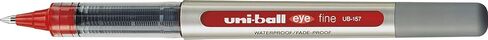uni-ball UB-157 Eye Rollerball Pens. Premium Fine 0.7mm Ballpoint Tip for Super Smooth Handwriting, Drawing, Art, Crafts and Colouring. Fade and Water Resistant Liquid Uni Super Ink. Box of 12 Black in Saudi Arabia
