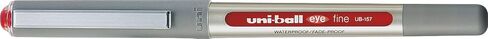 uni-ball UB-157 Eye Rollerball Pens. Premium Fine 0.7mm Ballpoint Tip for Super Smooth Handwriting, Drawing, Art, Crafts and Colouring. Fade and Water Resistant Liquid Uni Super Ink. Box of 12 Black in Saudi Arabia