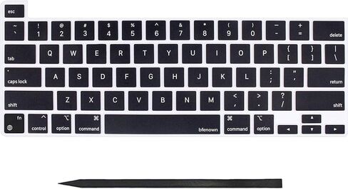 Bfenown Replacement US keycap Keycaps Keys for MacBook Pro Retina 13" A2338 M1 CPU MYDA2LL/A MYD82LL/A MYDC2LL/A MYD92LL/A 2020, A2338 M2 MNEH3LL/A MNEP3LL/A MNEQ3LL/A MNEJ3LL/A 2022 Year in Saudi Arabia