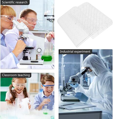 TEHAUX 48 Well Disposable Serving Tray Pill Filler Tray for Capsules for Lab Equipment Well Cap Tray Tissue Culture Plate Tissue Culture Kit Tool Tray Tools in Saudi Arabia