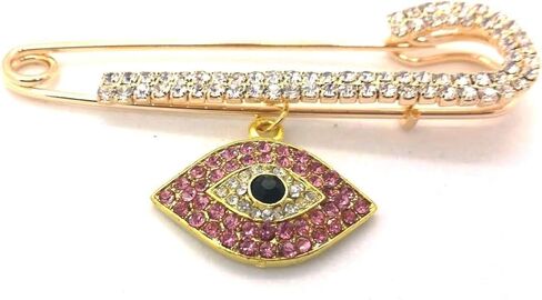 دبوس عين الشر الوردي كهدية للطفل in Kuwait