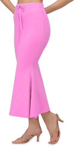 Mehrang Lycra Saree Shapewear Petticoat For Women, Cotton Blended,Petticoat,Skirts For Women,Shape Wear Dress For Saree in Saudi Arabia