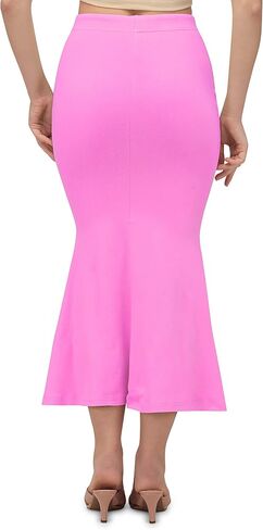 Mehrang Lycra Saree Shapewear Petticoat For Women, Cotton Blended,Petticoat,Skirts For Women,Shape Wear Dress For Saree in Saudi Arabia