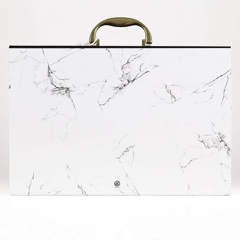 U Brands Fashion Expandable File Folder, Legal Size, 19 Pockets, Marble Print in Saudi Arabia