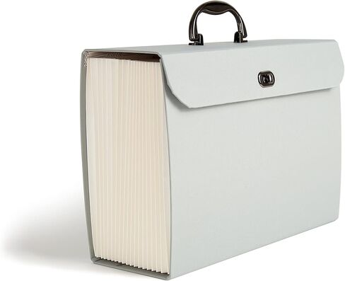 U Brands Fashion Expandable File Folder, Legal Size, 19 Pockets, Marble Print in Saudi Arabia