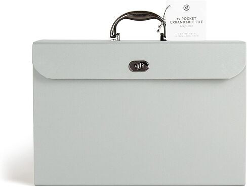 U Brands Fashion Expandable File Folder, Legal Size, 19 Pockets, Marble Print in Saudi Arabia