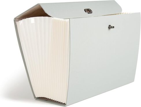 U Brands Fashion Expandable File Folder, Legal Size, 19 Pockets, Marble Print in Saudi Arabia