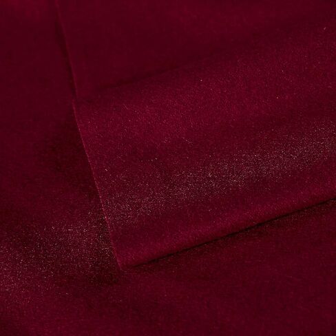 قماش بلياردو من الصوف الأحمر الداكن من Feishibang - طاولة بلياردو بطول 6،7،8 أو 9 أقدام (لطاولة UK6) in Kuwait