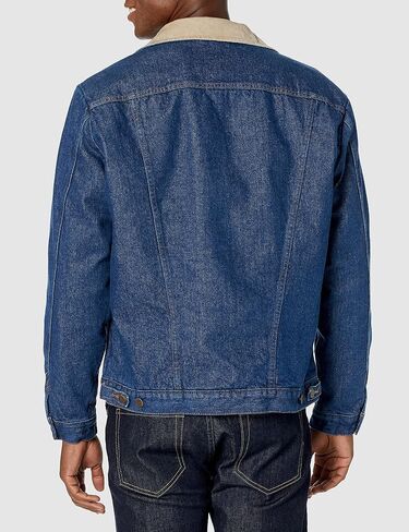 Western Style Lined Denim Jacket, Blanket/Denim, 46 in Kuwait