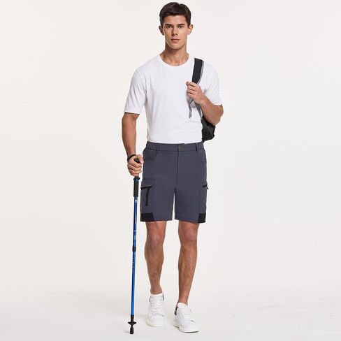 Acubozzntb Men's Hiking Cargo Shorts Quick Dry Casual Shorts with Multi Pockets for Men, Jogging,Climbing, Fishing, Walking in Saudi Arabia