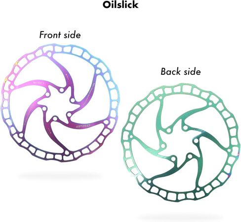 DJC Bike Brake Disc Rotor 2pcs MTB Brake Disc 160mm 180mm with 6 bolts Road Bike MTB BMX e scooter Steel Brake Disc (2pcs black, 160mm) in Saudi Arabia