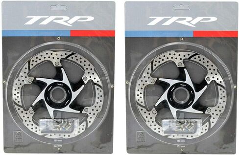 TRP TRP-33 MTB قرص فرامل الدراجة الطريق الدوار 6 مسامير 180 مم، قطعتين، STB2203 in Kuwait