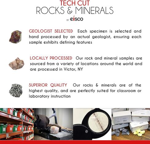 EISCO 6PK Raw Limestone Chalk, Sedimentary Rock Specimens - Approx. 1" - Geologist Selected & Hand Processed - Great for Science Classrooms - Class Pack Labs in Saudi Arabia