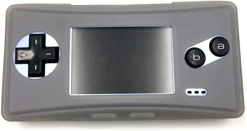 غطاء حماية من مادة TPU الشفافة الناعمة من Sunitown، غطاء حماية شفاف لجزء إصلاح Gameboy Micro GBM (رمادي) in Saudi Arabia
