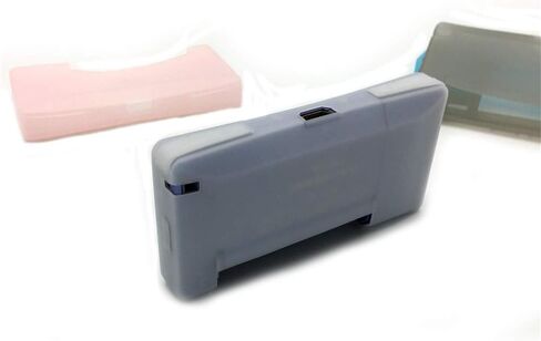 غطاء حماية من مادة TPU الشفافة الناعمة من Sunitown، غطاء حماية شفاف لجزء إصلاح Gameboy Micro GBM (رمادي) in Saudi Arabia