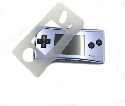 غطاء حماية من مادة TPU الشفافة الناعمة من Sunitown، غطاء حماية شفاف لجزء إصلاح Gameboy Micro GBM (رمادي) in Saudi Arabia