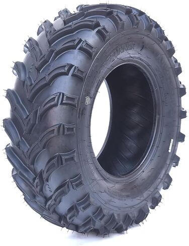 مجموعة من 2 إطارات ATV مقاس 25x10x12، 25x10-12 إطارات ATV، 6PR، بدون أنبوب، إطارات لجميع التضاريس ATV/UTV للطرق الوعرة in Kuwait