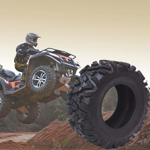 مجموعة إطارات 26x11-12 6PR ATV/UTV مكونة من قطعتين، قوة جر وتحكم فائقة، نمط MARS للقبضة الأمثل لتعزيز التعامل مع الطرق الوعرة، ثقب إطارات ATV 26x11x12 ومقاومة التآكل للطرق الوعرة in Kuwait