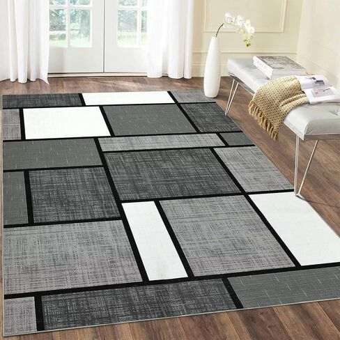 WESTLOOM Runner Rug 2x6 Modern Area Rug Hallway Rug Moroccan Geometric Rug Washable Rug Non Slip Accent Rug Kitchen Runner Rug Thin Throw Rug for Bedroom, Beige/Light Brwon in Saudi Arabia