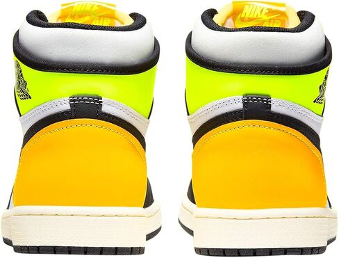 Jordan Men's 1 Retro High OG Volt Gold White/Black-Volt (555088 118) - 11.5 in Saudi Arabia