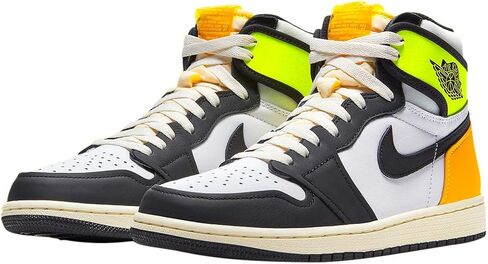 Jordan Men's 1 Retro High OG Volt Gold White/Black-Volt (555088 118) - 11.5 in Saudi Arabia