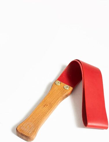 Havzoria Genuine Leather Paddle Riding Crop for Horses Equestrianism Crop with Anti-Slip Wooden Handle in Saudi Arabia