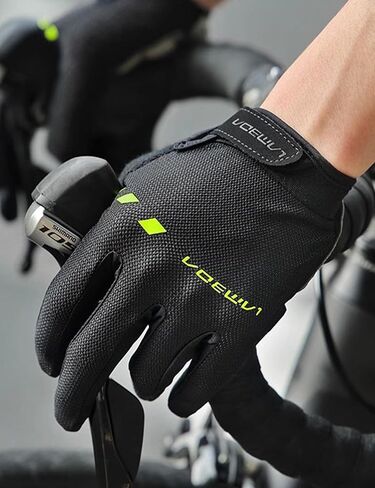 LAMEDA 5mm EVA Thickened Full Finger Cycling Gloves, Lightweight Breathable Bicycle Gloves,Mountain Bike Gloves in Saudi Arabia