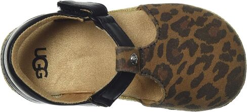 UGG Unisex-Child Emmery Leopard Flat Sandal in Saudi Arabia