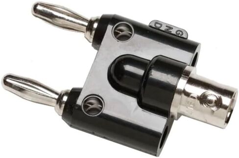 Fluke BP880 BNC to Female Double Stacking Banana Plug, Nickel-Plated Finish, 122 Degree F Temperature in Kuwait