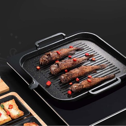 Barbecue Stove Household Non-Stick Smokeless Grill Steak Teppanyaki Plate Utensils in Saudi Arabia