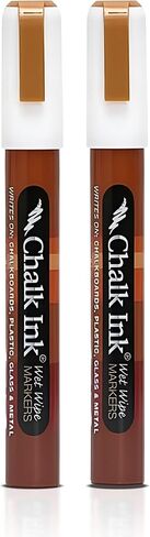 Chalk Ink 6mm Earthy Wet Wipe Markers, 4-Pack in Kuwait