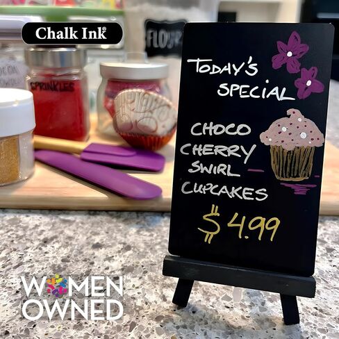 Chalk Ink 6mm Earthy Wet Wipe Markers, 4-Pack in Kuwait