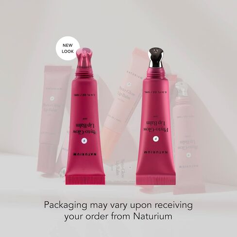 Naturium Phyto-Glow Lip Balm, Hydrating Lip Care with a Glossy Finish, 0.34 oz Petal in Saudi Arabia