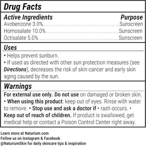 مرطب ملون Naturium Dew-Glow بعامل وقاية من الشمس 50+ عميق، مرطب يومي للحماية من الشمس وبرايمر للوجه مع صبغة، واقي للبشرة بلمسة نهائية ندية، 1.7 أونصة in Kuwait