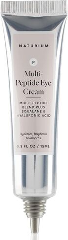 Naturium Multi-Peptide Eye Cream, Smoothing & Anti-Aging Skincare, with Squalene & Hyaluronic Acid, 0.5 oz in Saudi Arabia