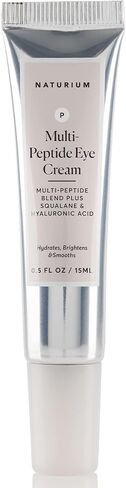 Naturium Multi-Peptide Eye Cream, Smoothing & Anti-Aging Skincare, with Squalene & Hyaluronic Acid, 0.5 oz in Saudi Arabia