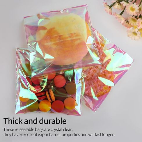 100 PCS Cookie Facs ، أكياس الحلوى ، أكياس السيلوفان الختم الختم ، أكياس لسيلوفان الصافية الصافية ، أكياس ملفات تعريف الارتباط الفردية 3 × 5.6 بوصة للتغليف ، الحلوى ، الملوثات العضوية الثابتة للكعكة in Kuwait