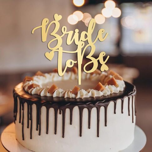 Personalized Bride to Be Cake Topper, Custom Text Cake Topper, Unique Custom Cake Topper with Any Text for Anniversary Cake Decorations in Saudi Arabia