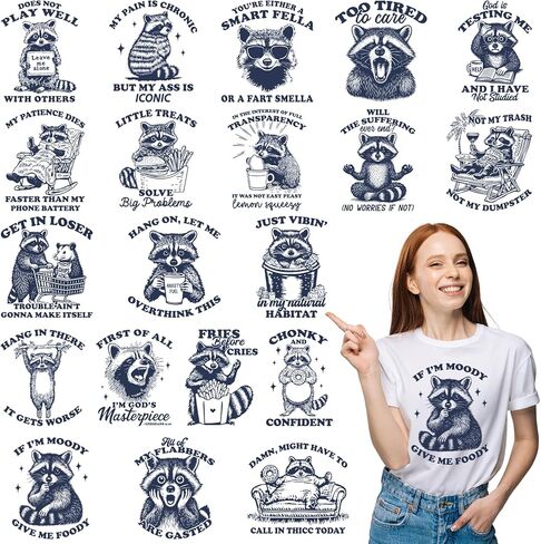 نقل DTF جاهز للضغط - 20pcs لطيف المطبخ مضحك ونقلت الحديد على التحويلات لتصميمات المطبخ tshirts الحديد على شارات الطهي نقل ملصقات الفينيل لوسائد الملابس كيس ديي الحرف اليدوية in Kuwait