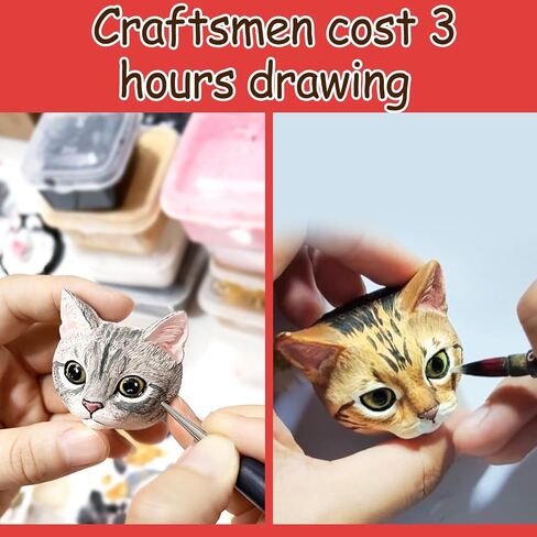 Custom Cat Dog 3D Full Body Figurine from Photo Handmade Personalised Polymer Clay pet Replica Sculpture Weeding Cake Toppers Memorial Figure Gift in Saudi Arabia