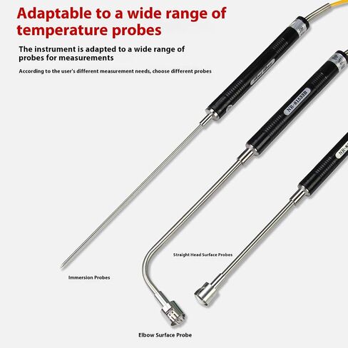 URBEST NR-81532B -50 to 500deg/C K Type Handheld Surface Thermocouple Probe for Measuring The Surface Temperature in Saudi Arabia