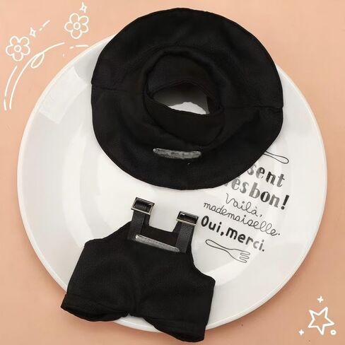 ملابس دمية بطول 17 سم تم تعيينها على ملابس LBB - ملابس من قطعتين مع قبعة وإكسسوارات ، وملحقات الملابس الأنيقة للدمى الرائعة (غير متضمنة) in Kuwait