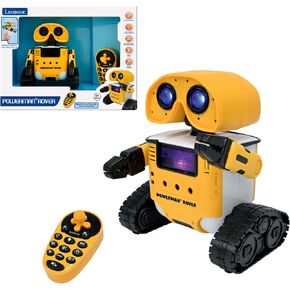 LEXiBOOK - Disney - Bilingual Mickey Robot - English/Spanish, 100 Educational quizzes, Light Effects, Dance, programmable, Articulated, Black/red - MCH01i2 in Kuwait
