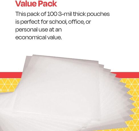 أكياس تغليف ذكية للمدرسة، مقاس 2-1/2 × 3 1/2 بوصة، بسُمك 7 مل، عبوة من 100 قطعة in Kuwait